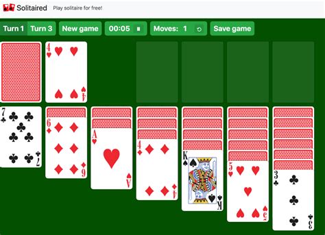 klondike 3 turn green felt|Three turn Klondike solitaire — Green Felt Forum